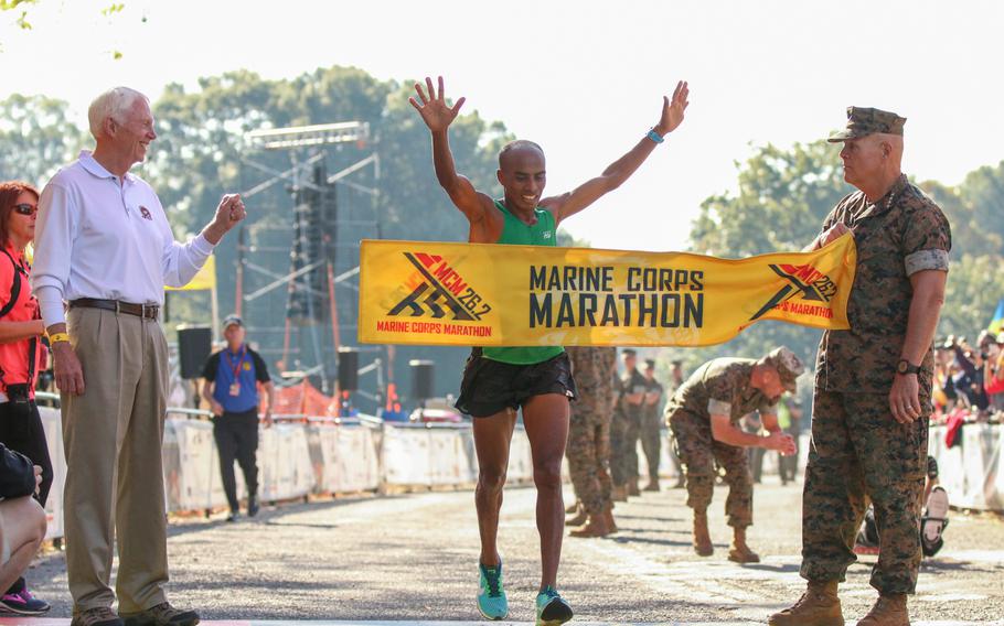 Local runners lead the way in 42nd Marine Corps Marathon Stars and
